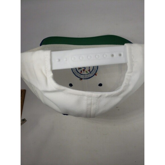 Vintage Merit Bowling Trucker Hat Embroidered Blue White Snapback NOS Pins Ball - Picture 9 of 14